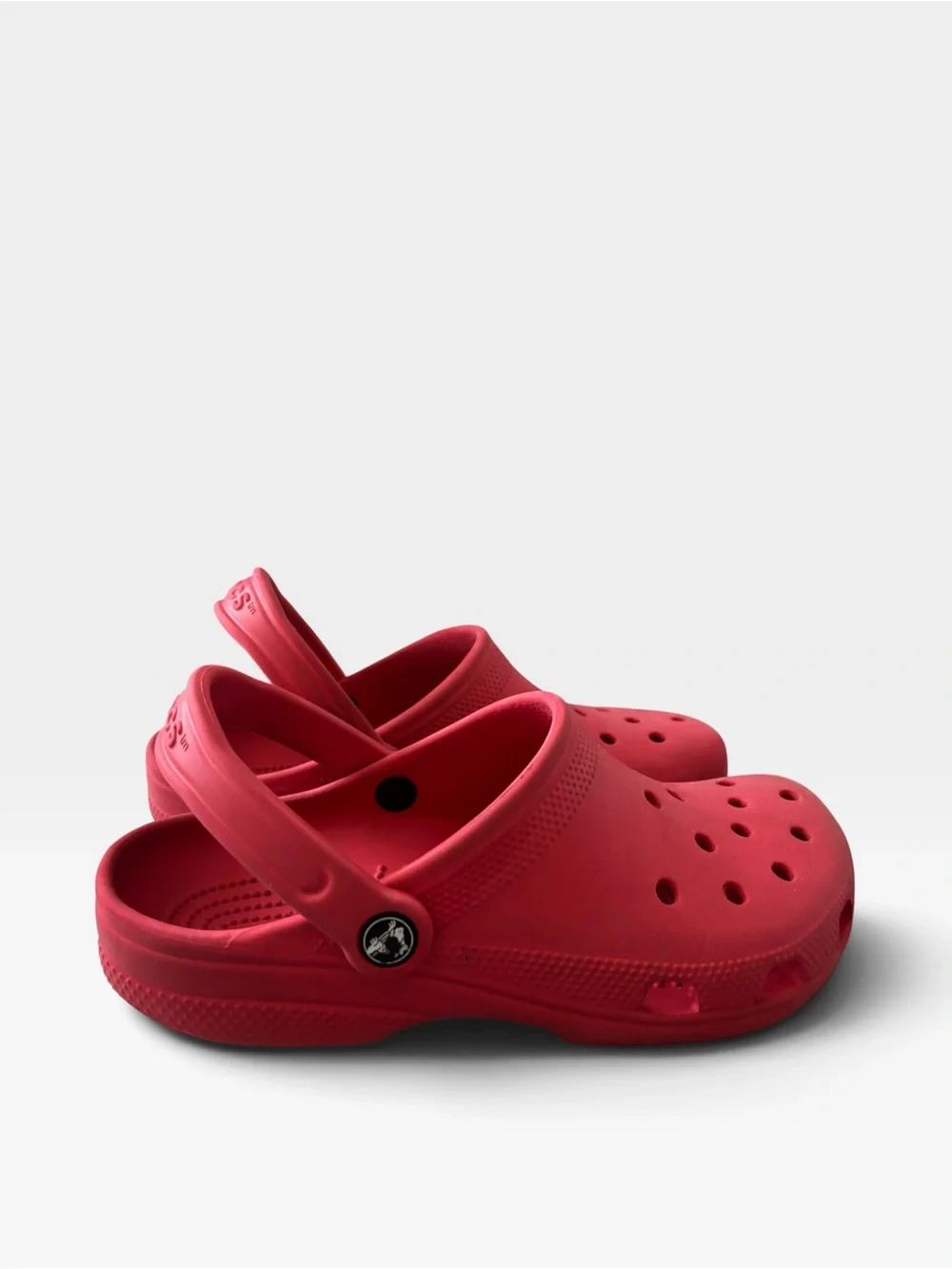 Crocs Classic Clog Red M7 W9 Men’s 7 Women’s 9 Slip On Shoes